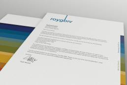 ROYGBIV letterhead