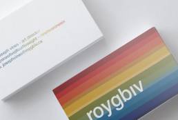 ROYGBIV Business Card